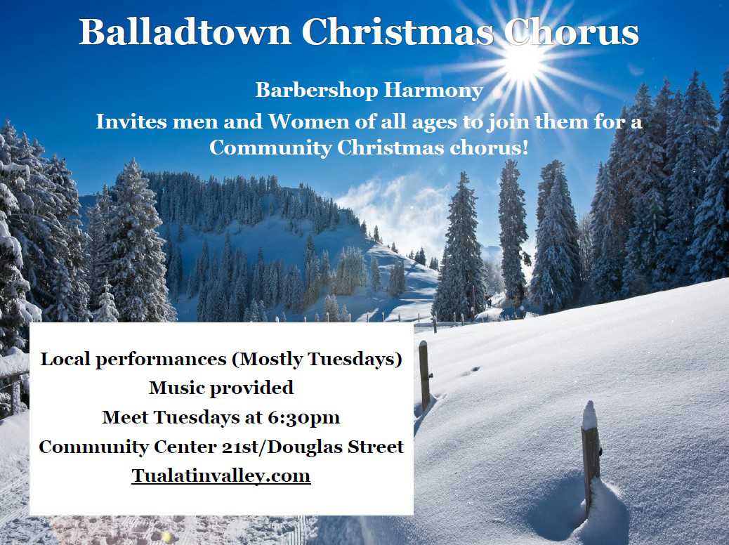 Ballad Town Christmas Chorus